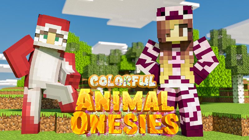 Colorful Animal Onesies on the Minecraft Marketplace by Impulse