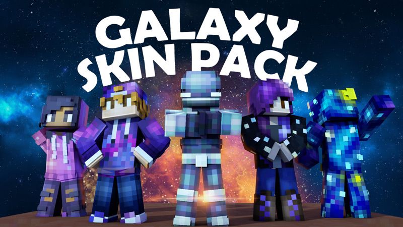 Galaxy Skin Pack on the Minecraft Marketplace by Impulse