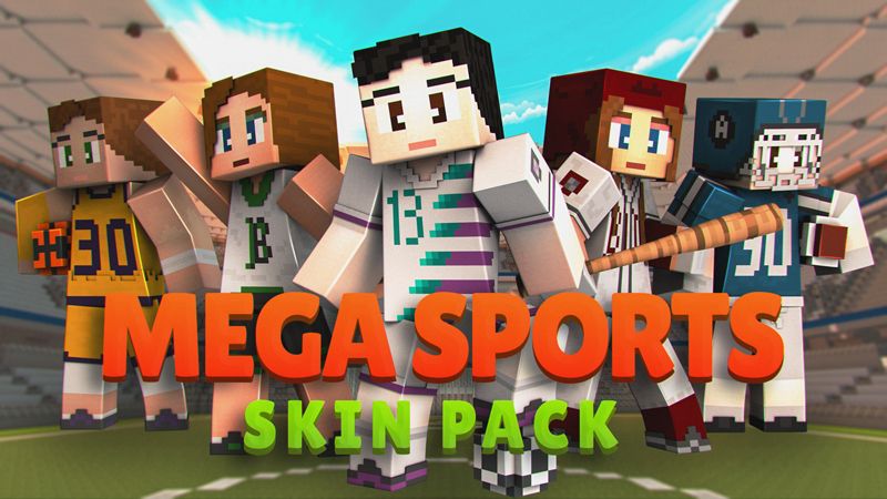 Mega Sports Skin Pack on the Minecraft Marketplace by Impulse