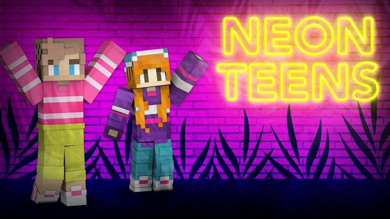 Neon Teens on the Minecraft Marketplace by Impulse