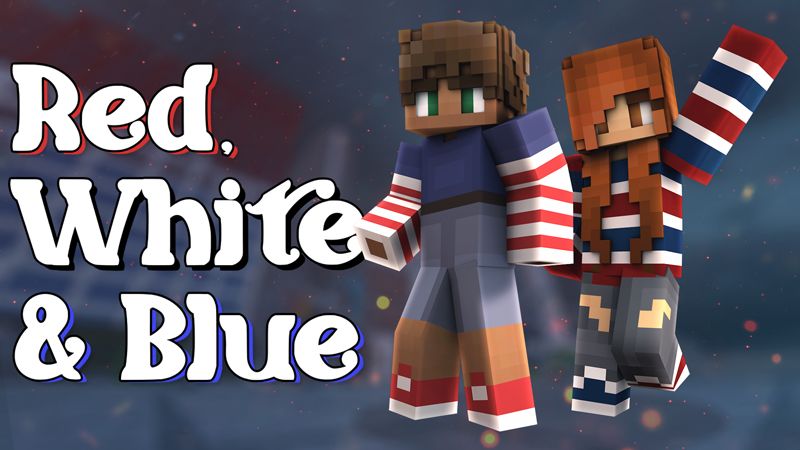 Red White and Blue on the Minecraft Marketplace by Impulse