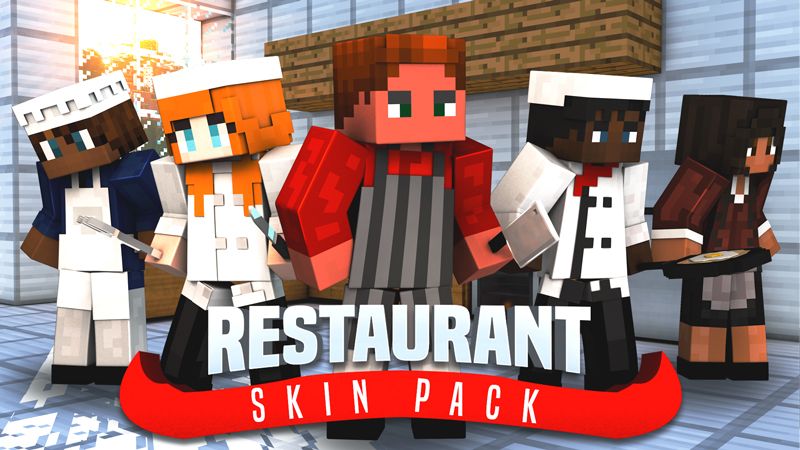 Restaurant Skin Pack on the Minecraft Marketplace by Impulse