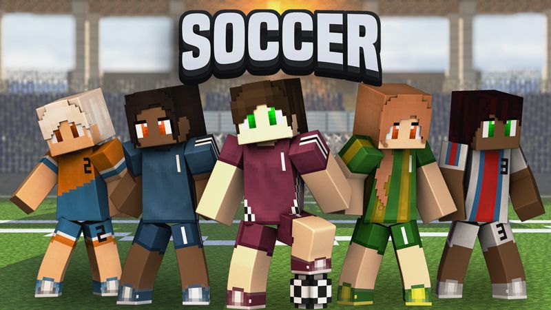 Soccer Skin Pack on the Minecraft Marketplace by Impulse