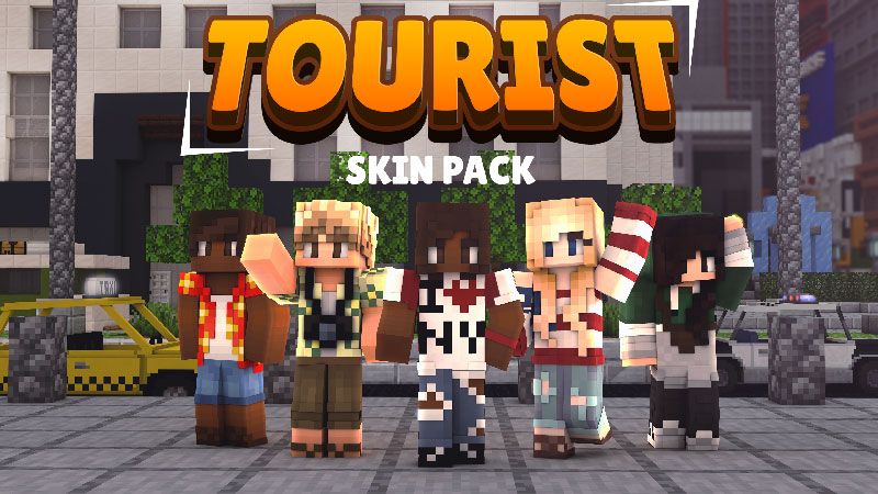 Tourist Skin Pack on the Minecraft Marketplace by Impulse