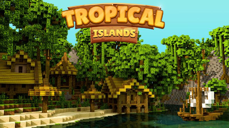 Tropical Islands on the Minecraft Marketplace by Impulse