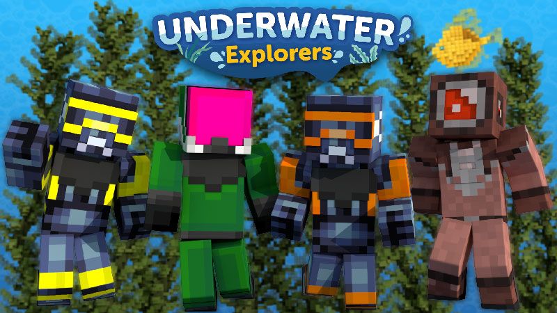 Underwater Explorers on the Minecraft Marketplace by Impulse