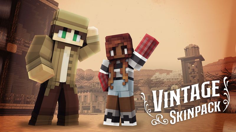 Vintage Skin Pack on the Minecraft Marketplace by Impulse