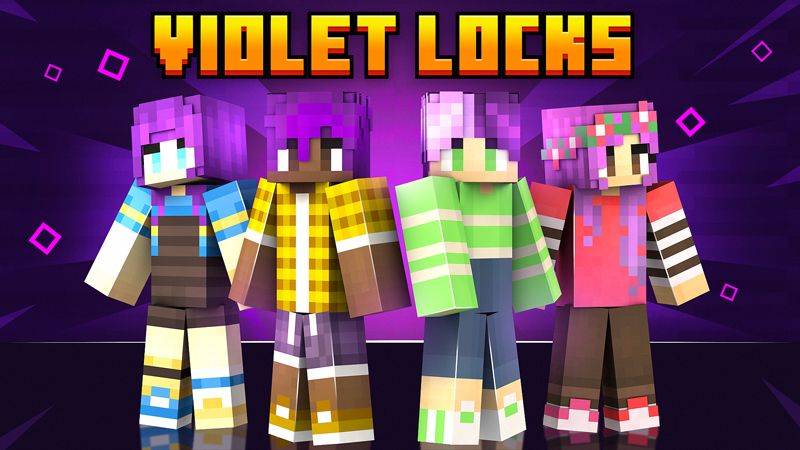 Violet Locks on the Minecraft Marketplace by Impulse