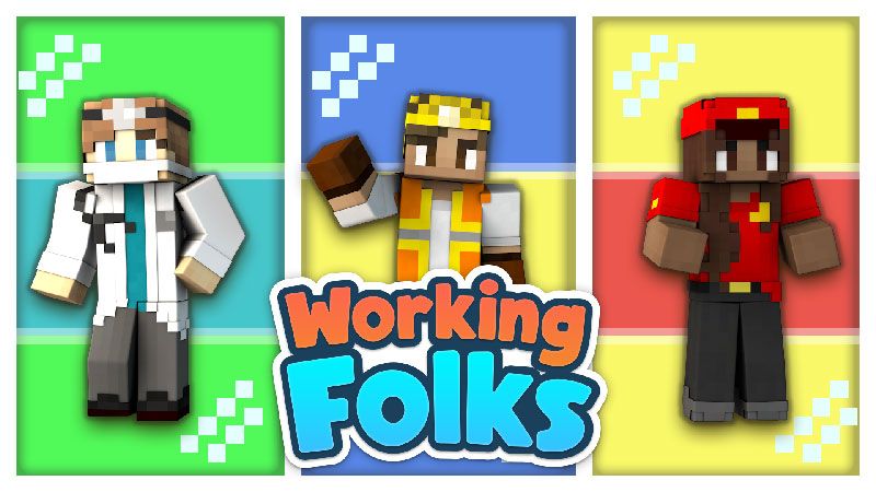 Working Folk on the Minecraft Marketplace by Impulse