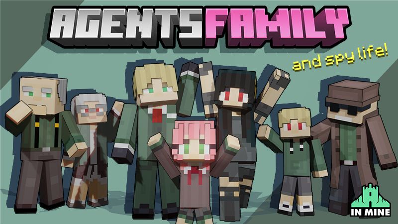 Agents Family on the Minecraft Marketplace by In Mine