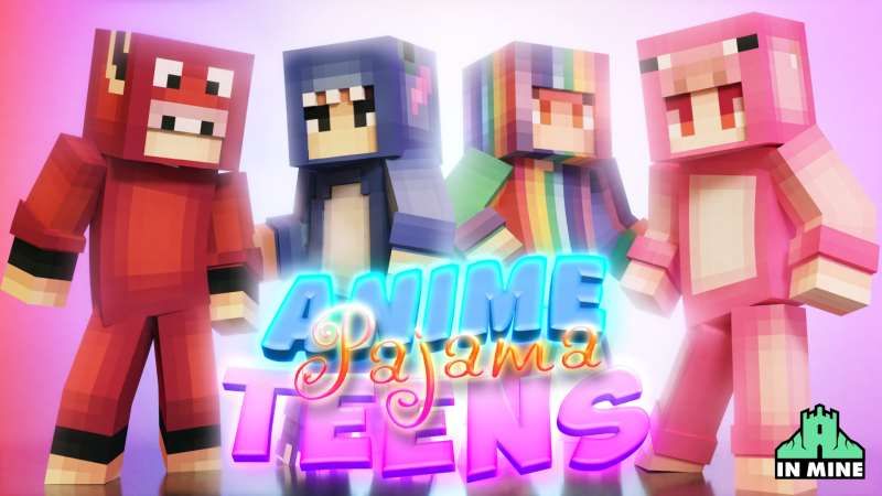 Anime Pajama Teens on the Minecraft Marketplace by In Mine