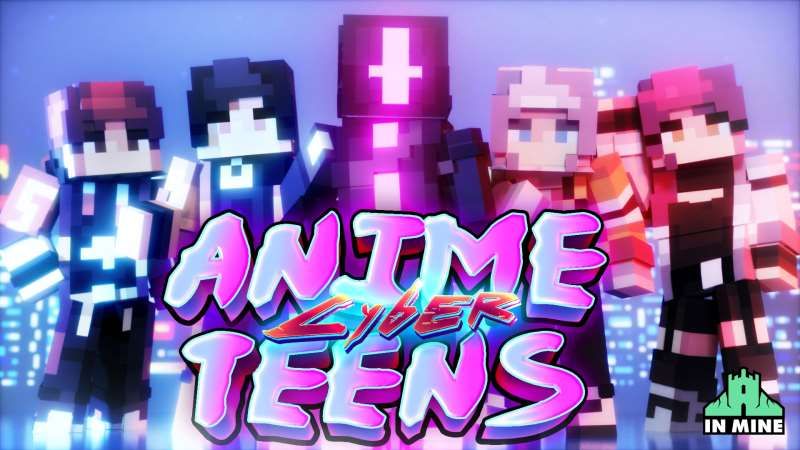 Cyber Anime Teens on the Minecraft Marketplace by In Mine