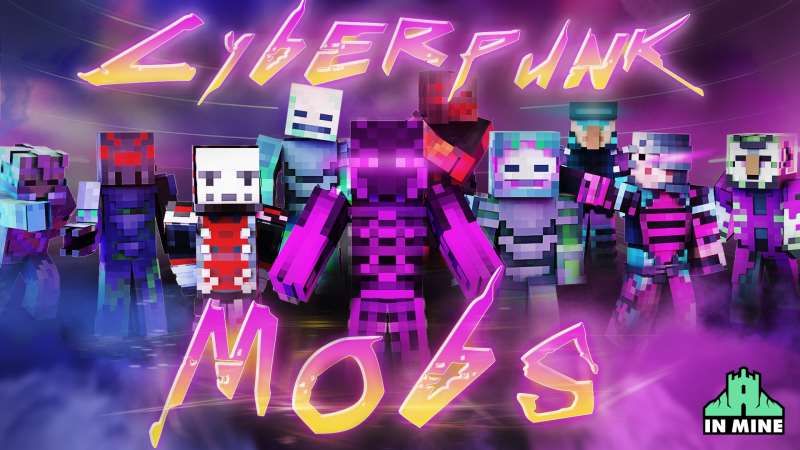 Cyberpunk Mobs on the Minecraft Marketplace by In Mine