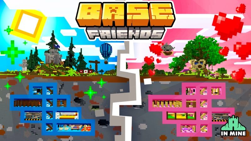 Friends Base on the Minecraft Marketplace by In Mine