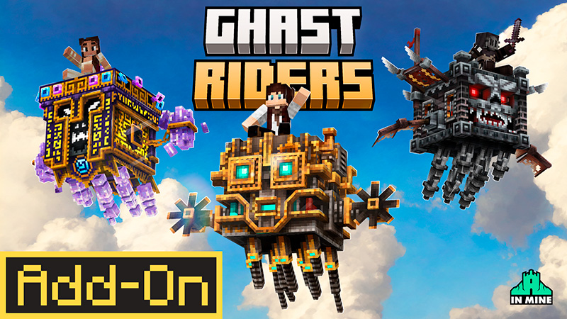 Ghast Riders on the Minecraft Marketplace by In Mine