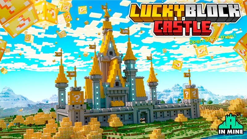 Luckyblock Castle on the Minecraft Marketplace by In Mine