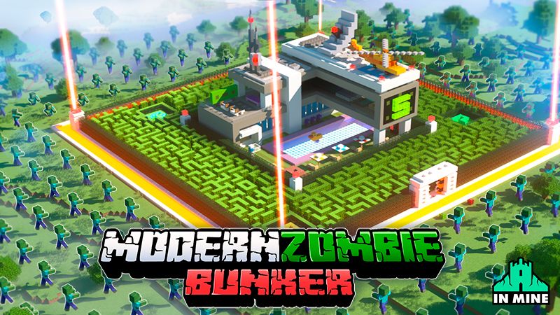 Modern Zombie Bunker on the Minecraft Marketplace by In Mine