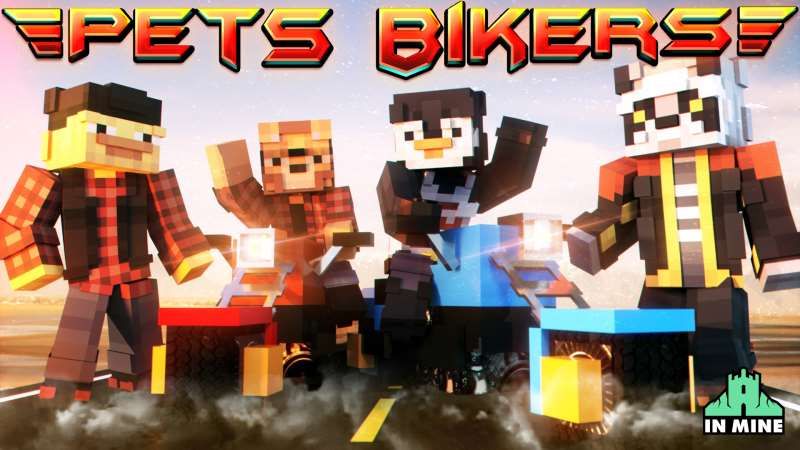 Pets Bikers on the Minecraft Marketplace by In Mine