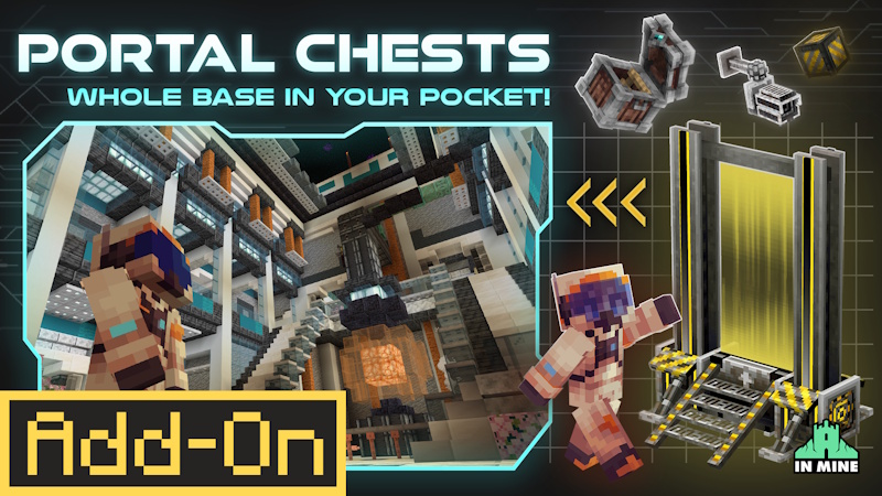 Portal Chests on the Minecraft Marketplace by In Mine