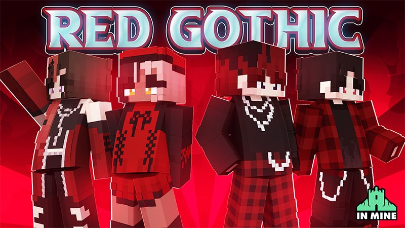 Red Gothic on the Minecraft Marketplace by in-mine