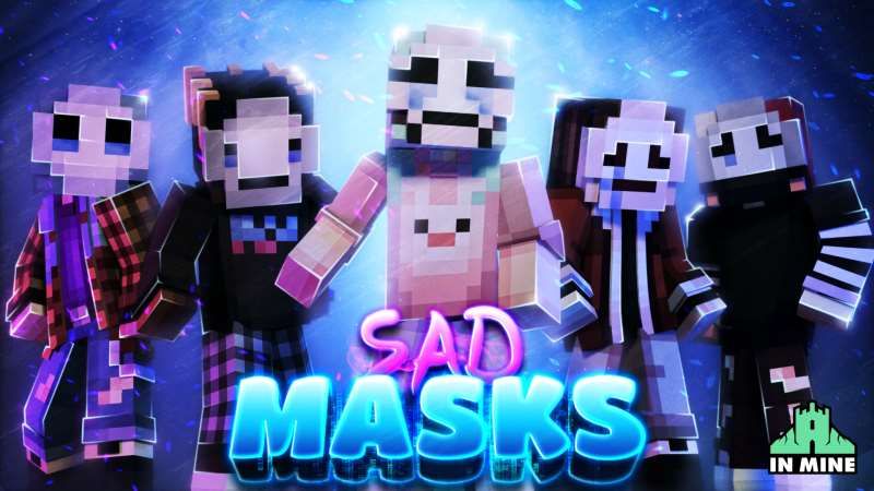 Sad Masks on the Minecraft Marketplace by In Mine