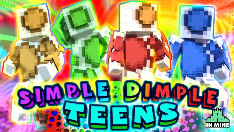 Simple Dimple Teens on the Minecraft Marketplace by In Mine