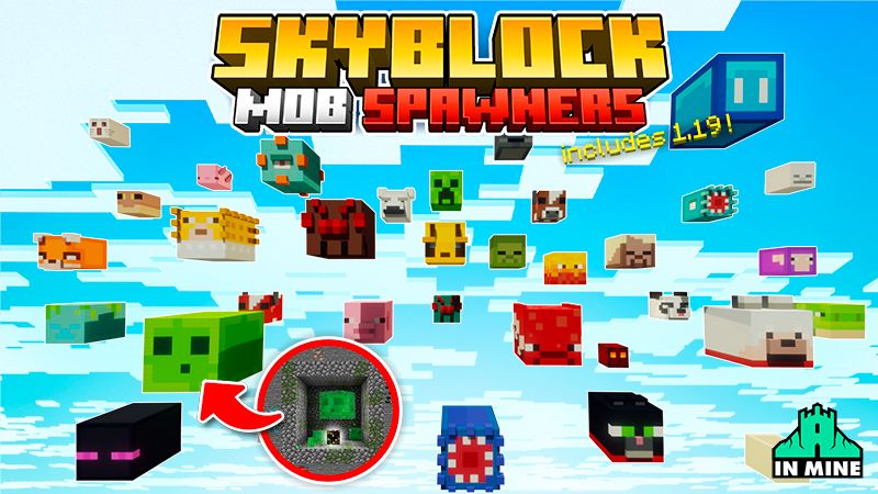 Skyblock Mob Spawners on the Minecraft Marketplace by In Mine