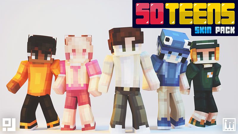 50 Teens Skin Pack on the Minecraft Marketplace by inPixel