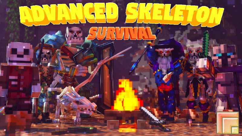 Advanced Skeleton Survival on the Minecraft Marketplace by inPixel