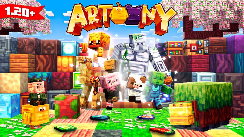 Artoony Resource Pack on the Minecraft Marketplace by inPixel