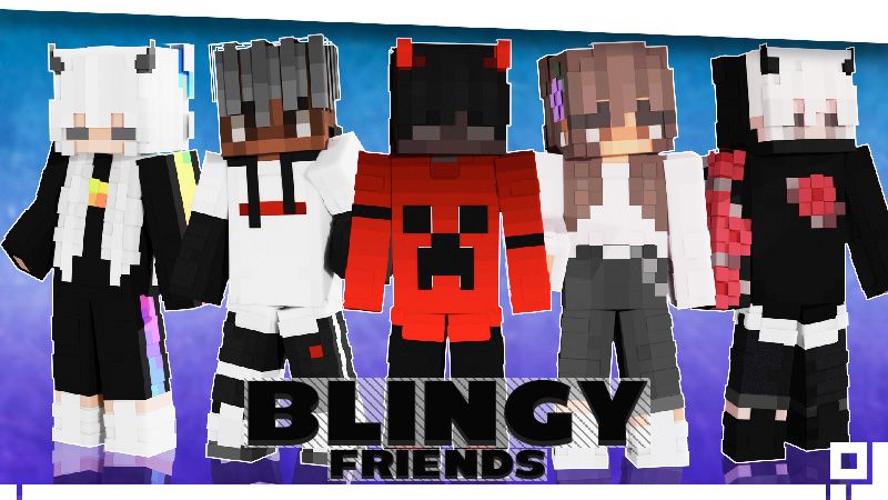 Blingy Friends on the Minecraft Marketplace by inPixel