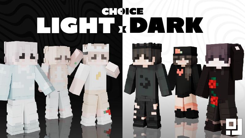 Choice Light x Dark on the Minecraft Marketplace by inPixel