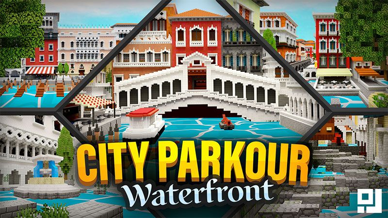 City Parkour: Waterfront! on the Minecraft Marketplace by inPixel