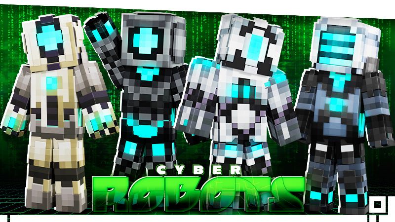 Cyber Robots on the Minecraft Marketplace by inPixel