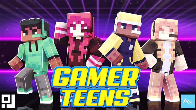 Gamer Teens on the Minecraft Marketplace by inPixel