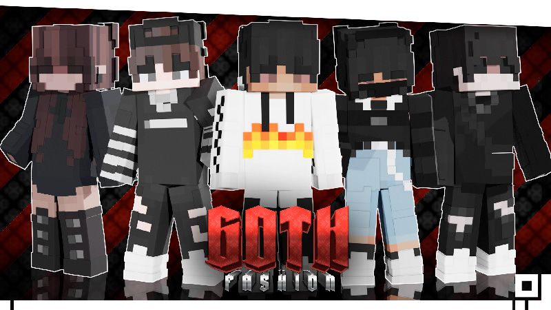 Goth Fashion on the Minecraft Marketplace by inPixel