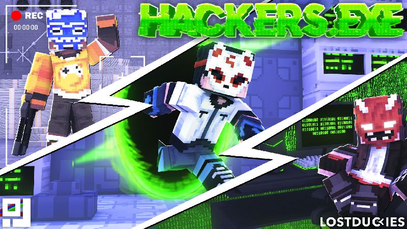 Hackers.exe on the Minecraft Marketplace by inPixel