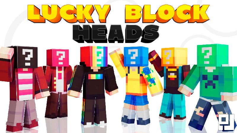 Lucky Block Heads on the Minecraft Marketplace by inPixel