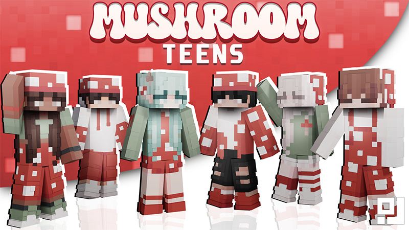 Mushroom Teens on the Minecraft Marketplace by inPixel