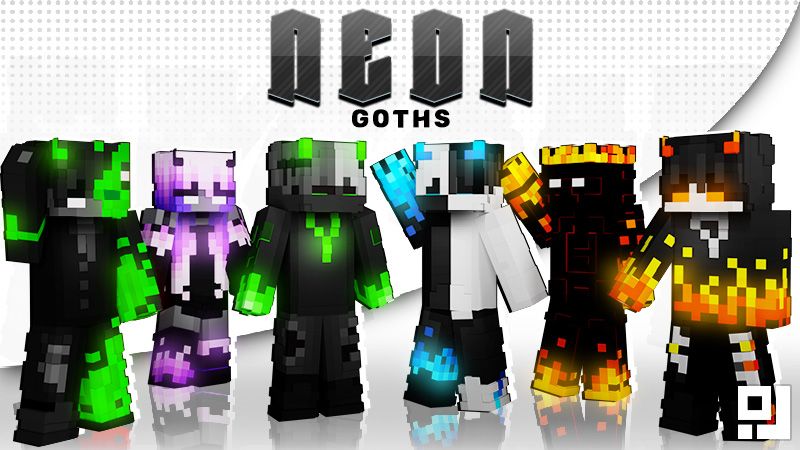 Neon Goths on the Minecraft Marketplace by inPixel