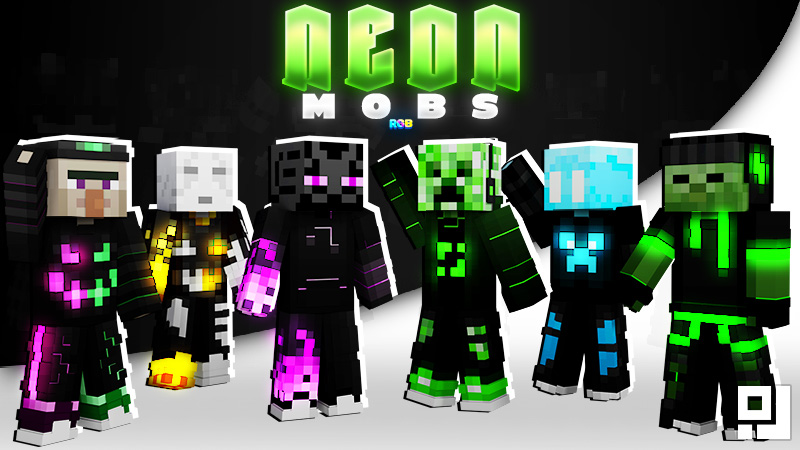 Neon Mobs RGB on the Minecraft Marketplace by inPixel