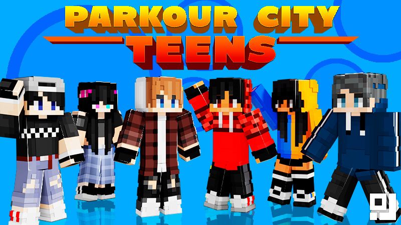 Parkour City Teens on the Minecraft Marketplace by inPixel