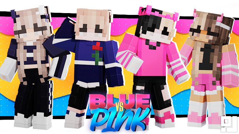 Pink VS Blue on the Minecraft Marketplace by inPixel