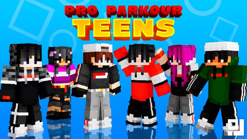 Pro Parkour Teens on the Minecraft Marketplace by inPixel