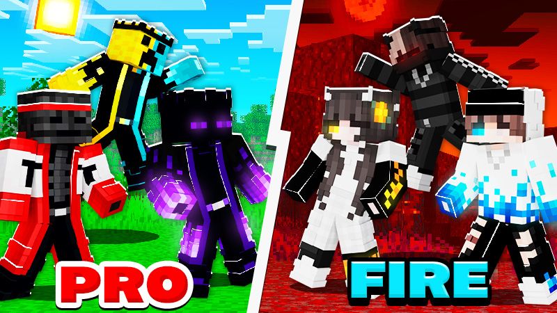 Pro X Fire on the Minecraft Marketplace by inPixel