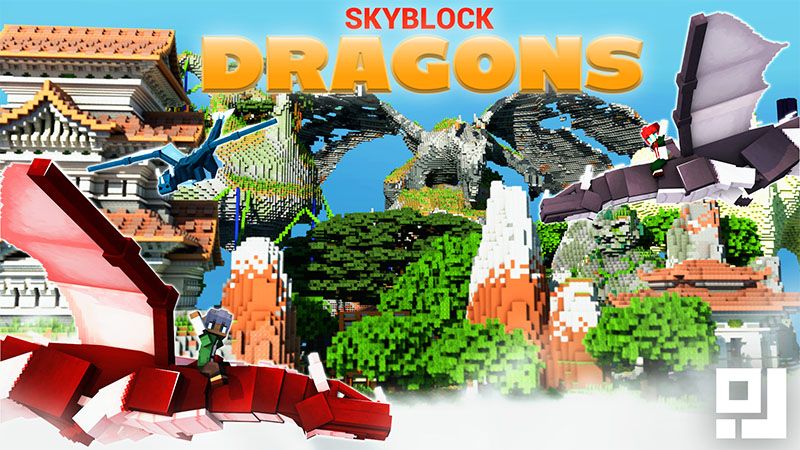 Skyblock Dragons on the Minecraft Marketplace by inPixel