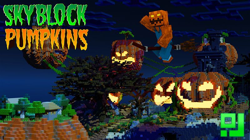 Skyblock Pumpkins on the Minecraft Marketplace by inPixel