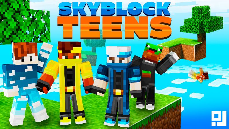 Skyblock Teens on the Minecraft Marketplace by inpixel