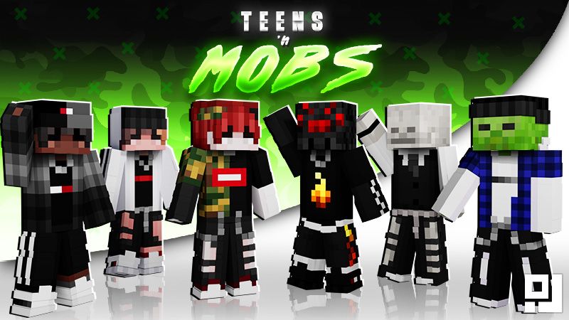 Teens 'n Mobs on the Minecraft Marketplace by inPixel