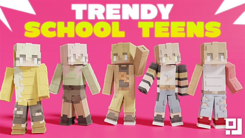 Trendy School Teens on the Minecraft Marketplace by inPixel